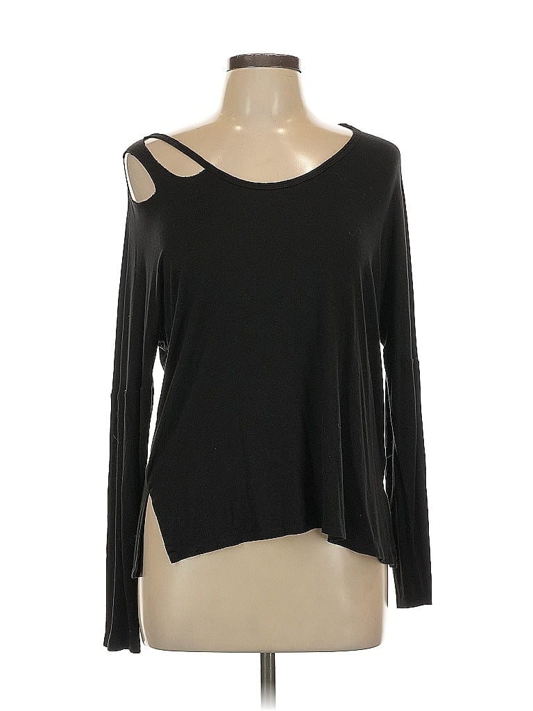 Terez Black Long Sleeve Top Size L - photo 1