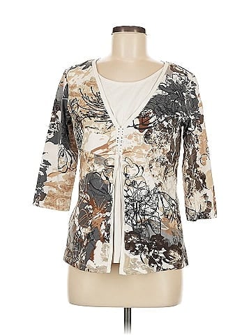 Christopher & Banks 3/4 Sleeve Blouse (view 1)