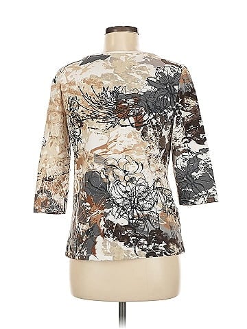 Christopher & Banks 3/4 Sleeve Blouse (view 2)