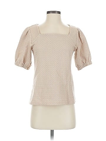 Ann Taylor Short Sleeve Blouse (view 1)