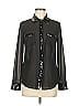Bebe 100% Polyester Black Long Sleeve Blouse Size M - photo 1