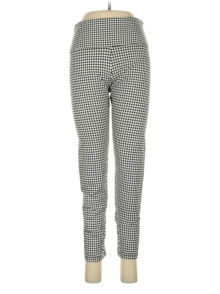 Soma Houndstooth Gray Black Casual Pants Size M - photo 1