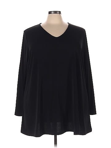 Susan Graver 3/4 Sleeve Top (view 1)