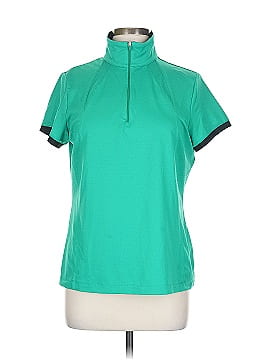 Tail Short Sleeve Turtleneck