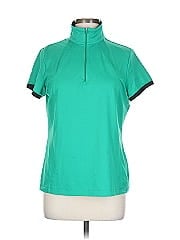 Tail Short Sleeve Turtleneck