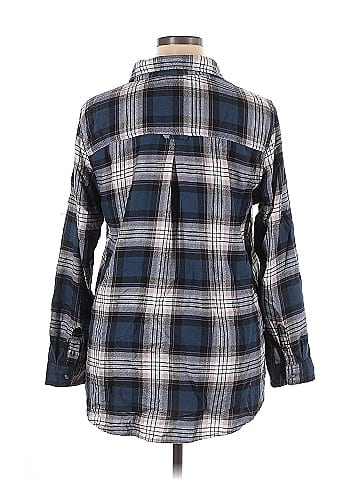 American Eagle Outfitters Long Sleeve Button-Down Shirt (view 2)