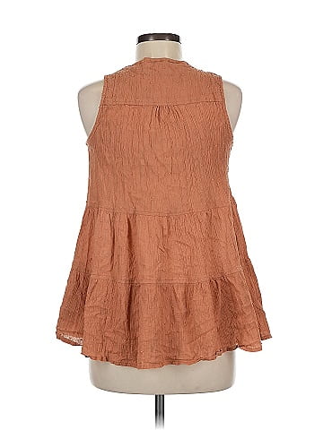 Easel Sleeveless Blouse (view 2)