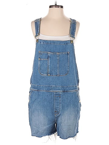 FRAME Denim Overalls (view 1)