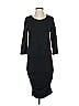 Sundry Solid Black Casual Dress Size XS - photo 1