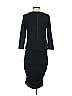 Sundry Solid Black Casual Dress Size XS - photo 2