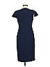 Black Halo Solid Blue Casual Dress Size 8 - photo 2