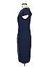 Black Halo Solid Blue Casual Dress Size 8 - photo 5