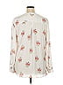 Soho 100% Polyester Ivory Long Sleeve Blouse Size XL - photo 2
