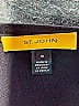 St. John Black Sleeveless T-Shirt Size M - photo 7