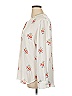 Soho 100% Polyester Ivory Long Sleeve Blouse Size XL - photo 5