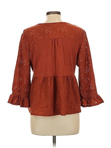 frye & co. 3/4 Sleeve Blouse (view 2)