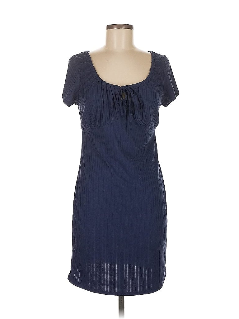 Pre-owned Livi Casual Dress In Blue