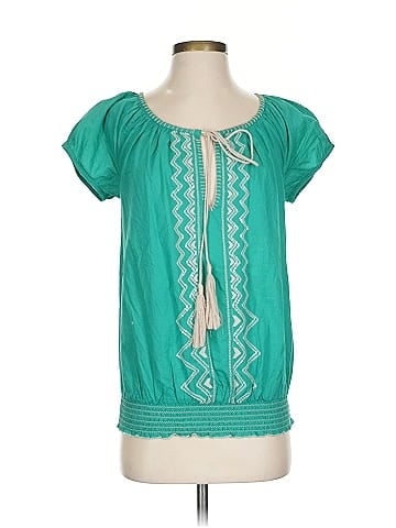 Banana Republic Factory Store Short Sleeve Blouse (view 1)