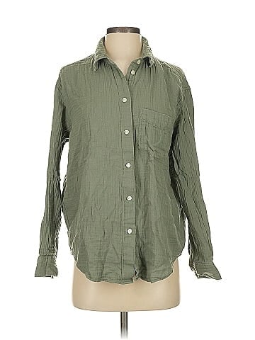 Gap Long Sleeve Button-Down Shirt (view 1)