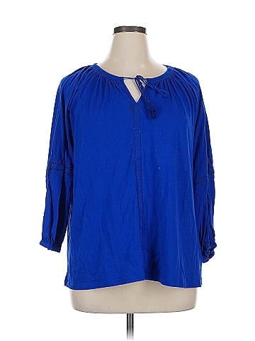 Lauren by Ralph Lauren 3/4 Sleeve Blouse (view 1)