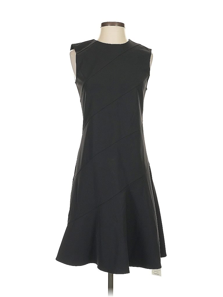 Pre-owned Theory Cocktail Dress In Black