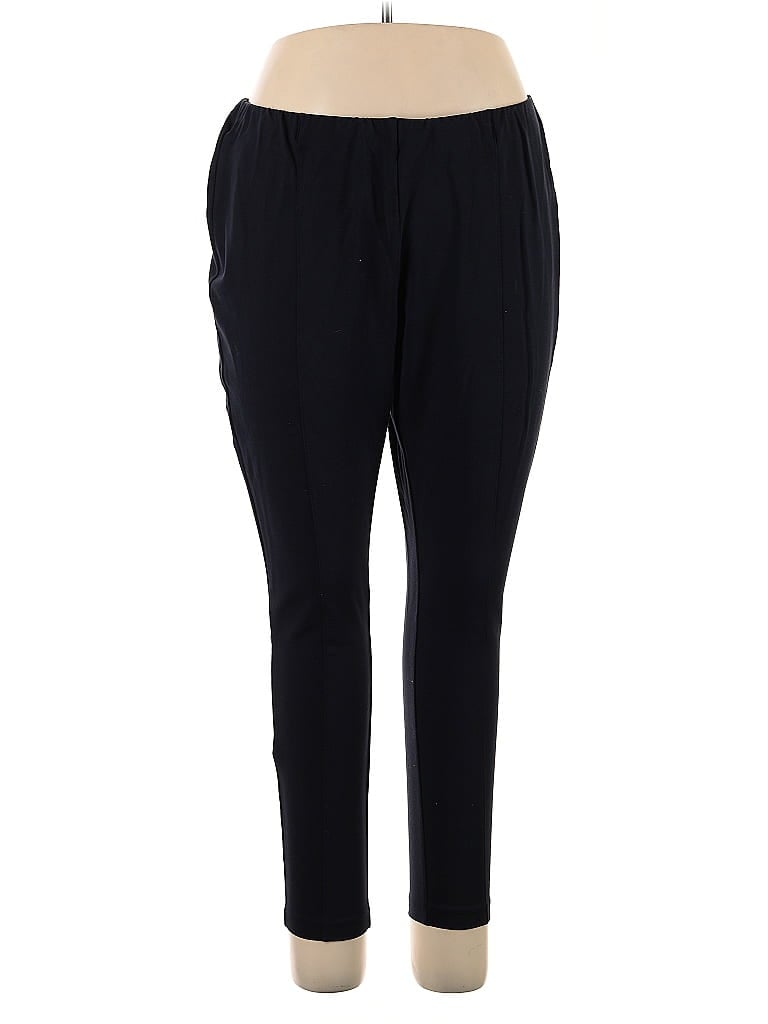 Pre-owned Jjill Casual Pants In Black