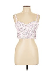 White Fox Sleeveless Top