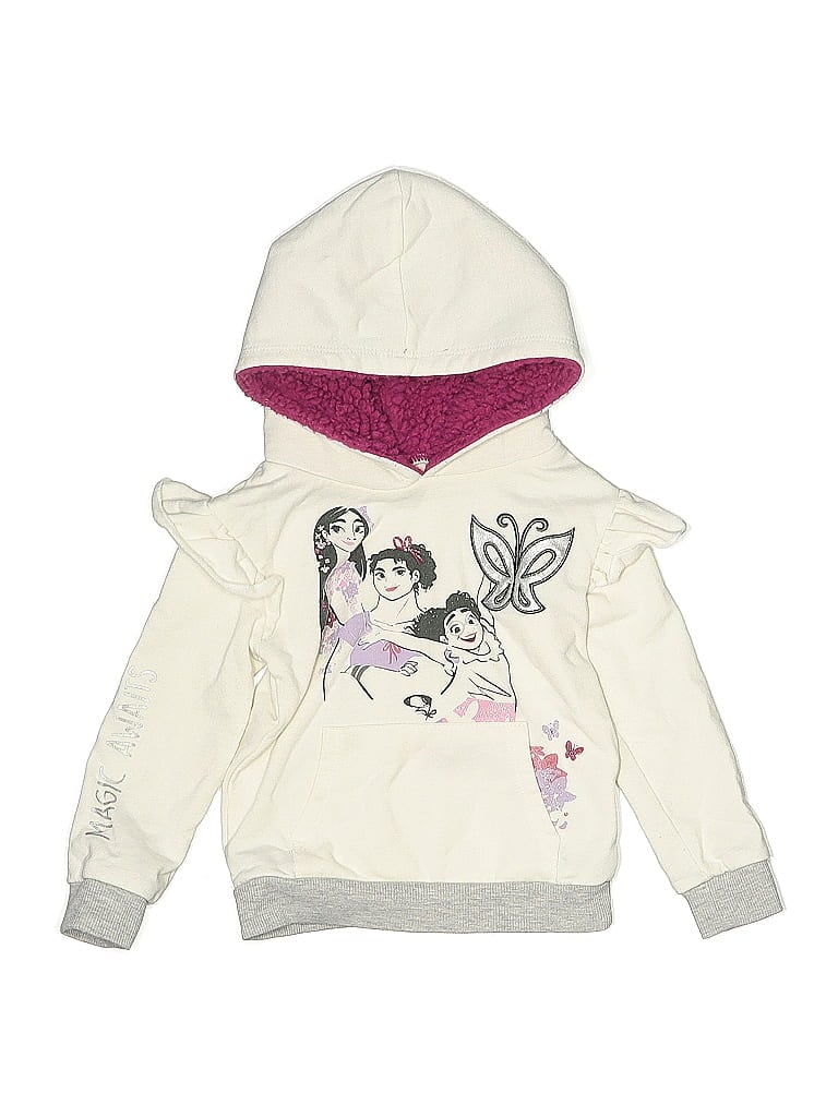 Click to view more detailed imagery on our partner's website Pre-owned Disney Kids' Sweatshirt In White