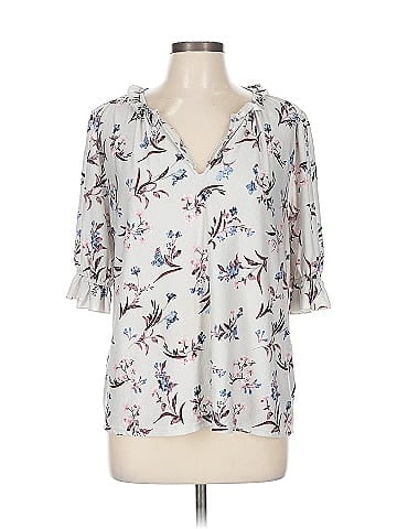 MELLODAY Short Sleeve Blouse (view 1)