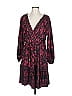 Chadwicks 100% Rayon Paisley Burgundy Casual Dress Size L - photo 1