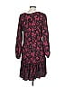 Chadwicks 100% Rayon Paisley Burgundy Casual Dress Size L - photo 2