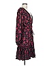 Chadwicks 100% Rayon Paisley Burgundy Casual Dress Size L - photo 3