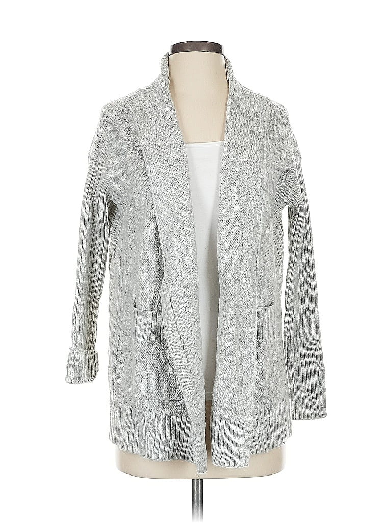 Pre-owned Cabi Cardigan Sweater In Gray