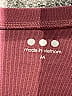 Three Dots 100% Cotton Burgundy 3/4 Sleeve Top Size M - photo 7