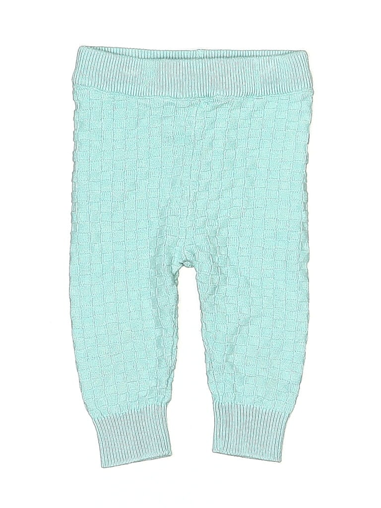 Kate Quinn Organics 100% Organic Cotton Teal Casual Pants Size 6-12 mo - photo 1
