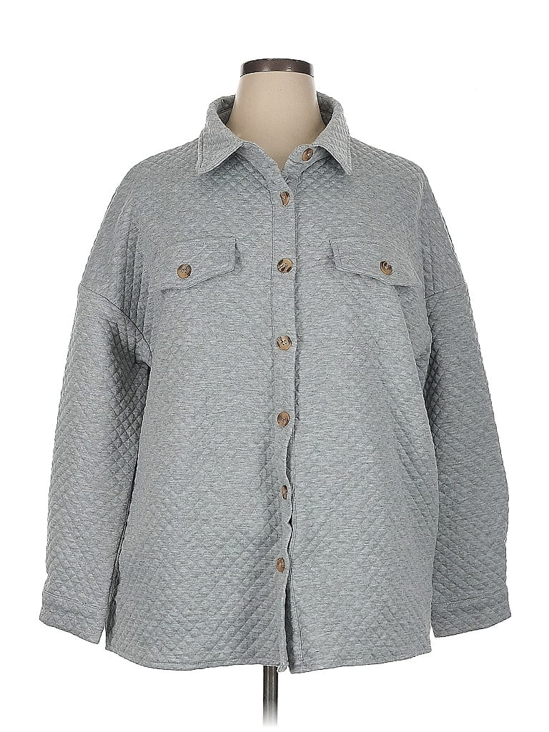 Zesica Gray Cardigan Size XL - photo 1