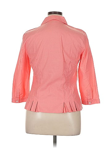 Ann Taylor 3/4 Sleeve Button-Down Shirt (view 2)