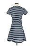 Mango Stripes Blue Casual Dress Size S - photo 2