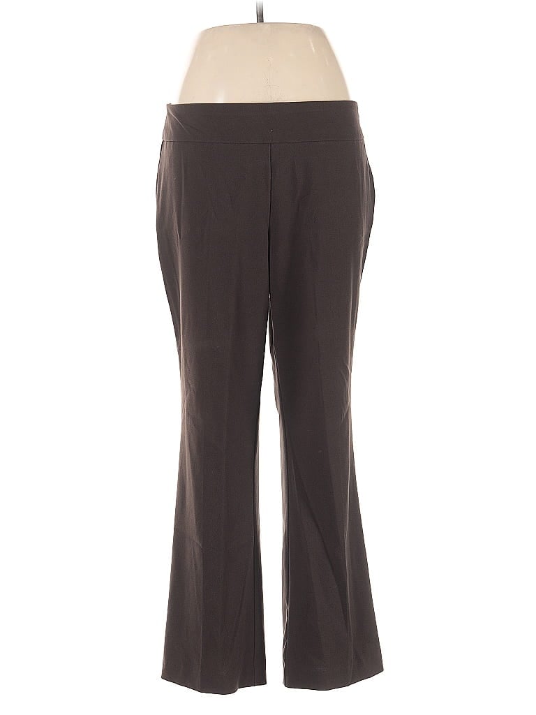 DRESSBARN Pre-owned Dress Pants In Brown