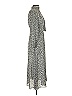 Alexia Admor 100% Polyester Print Gray Black Casual Dress Size 2 - photo 4