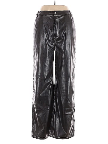 12th Tribe Faux Leather Pants (view 1)