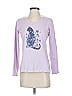 Life Is Good 100% Cotton Purple Long Sleeve T-Shirt Size XS - photo 1