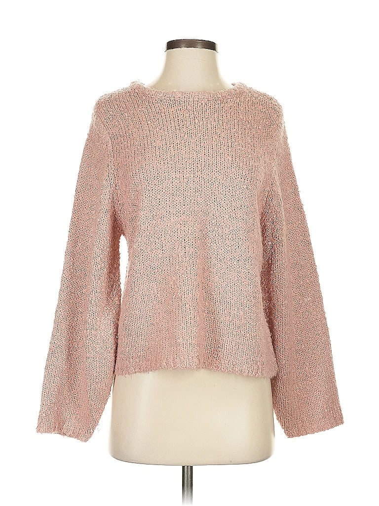 Pre-owned Assorted Brands Pullover Sweater In Pink