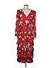 WAYF 100% Polyester Red Cocktail Dress Size M - photo 1