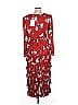 WAYF 100% Polyester Red Cocktail Dress Size M - photo 2