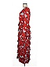 WAYF 100% Polyester Red Cocktail Dress Size M - photo 5