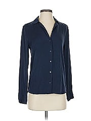 Quince Long Sleeve Silk Top