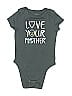 Jumping Beans Graphic Gray Short Sleeve Onesie 12-18 MO / 18 MO - photo 1