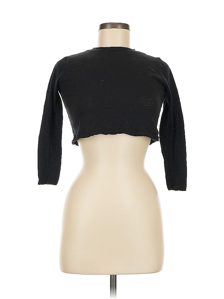 Pre-owned Katie J Nyc 3/4 Sleeve T-shirt In Black