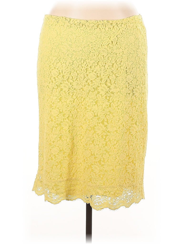 Liz Claiborne Career Yellow Formal Skirt Size XL - photo 1